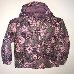 Columbia Kids Fall Winter Purple Jacket Coat 4T